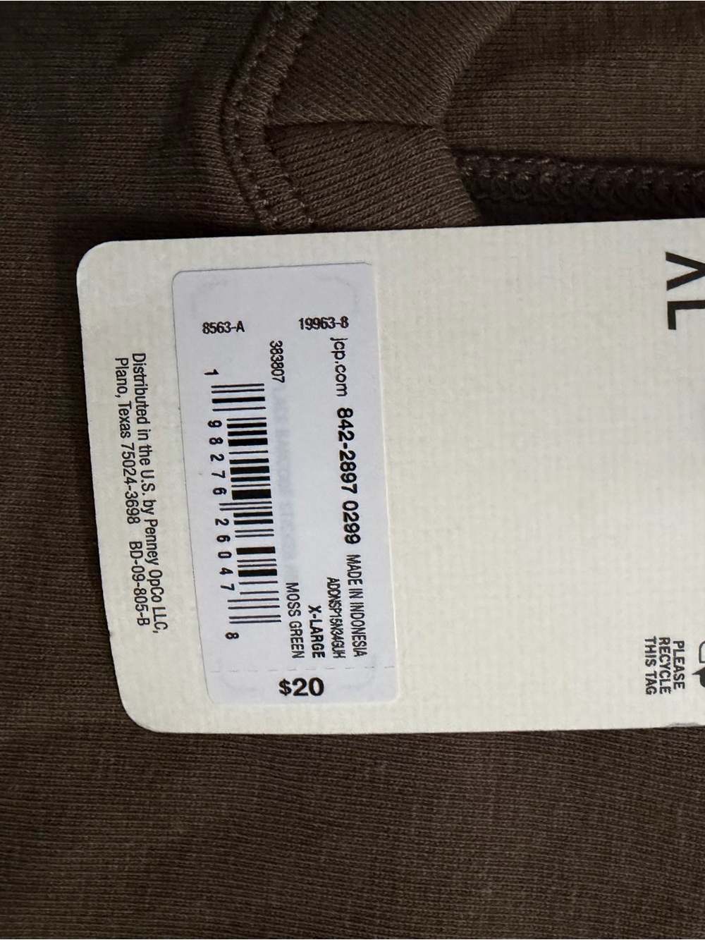 a.n.a Brown Ribbed Tank Top - Picture 2 of 5